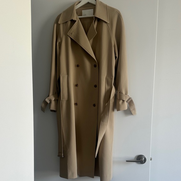 OAK + FORT Jackets & Blazers - OAK + FORT Oversized Beige Trench Coat *NEW*